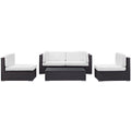 Camfora 5 Piece Outdoor Patio Sectional Set by Modway