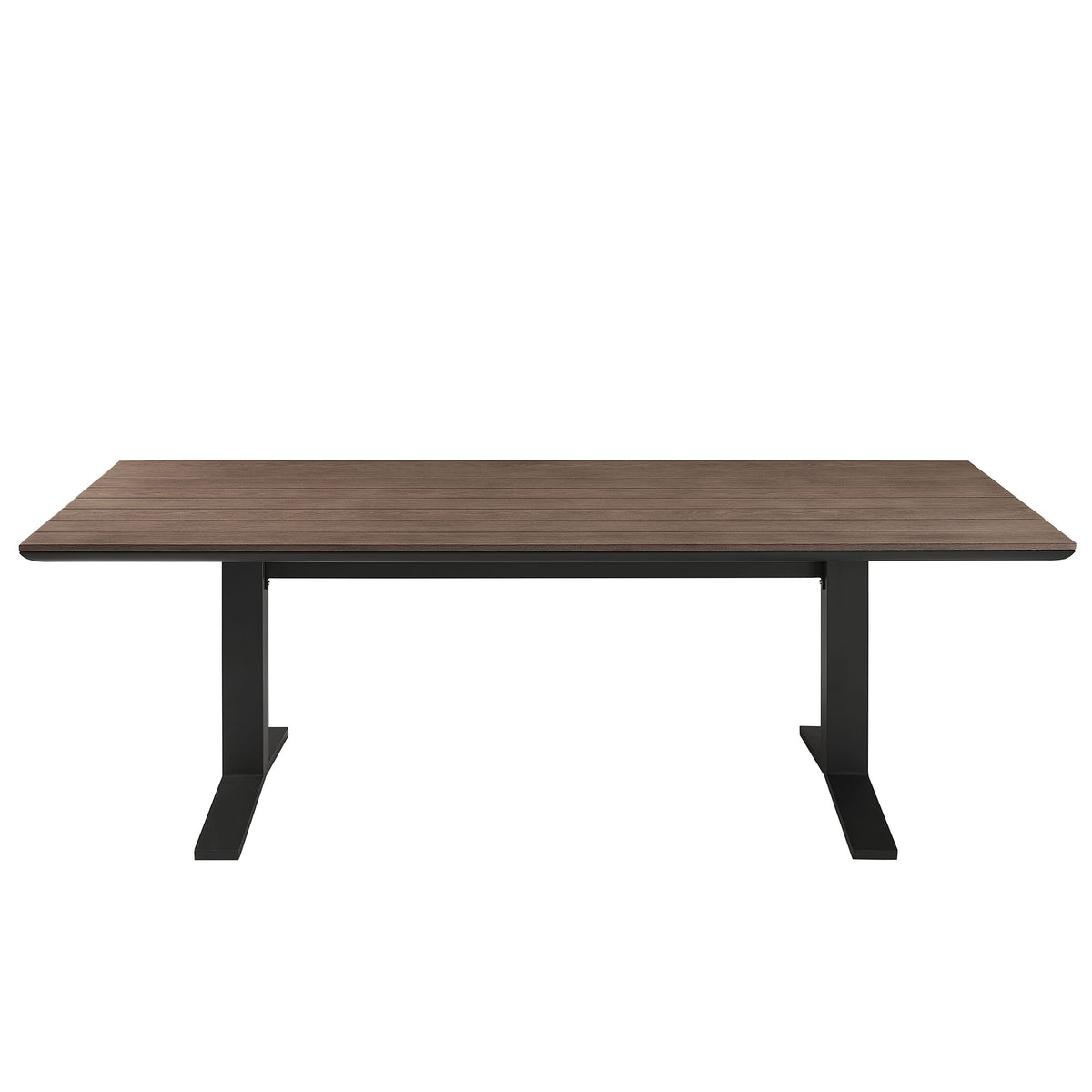 Gavelston 91" Outdoor Patio Aluminum Dining Table by Modway