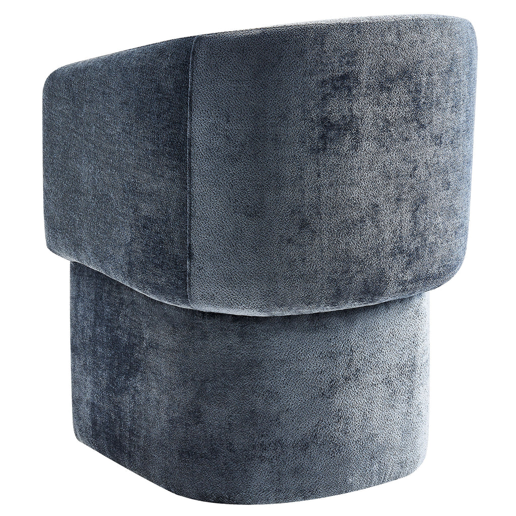 Verity Barrel Back Chenille Dining Armchair by Modway
