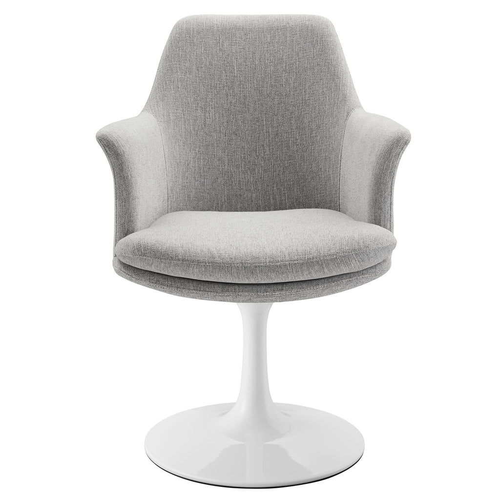 Lippa Swivel Dining Upholstered Armchair by Modway