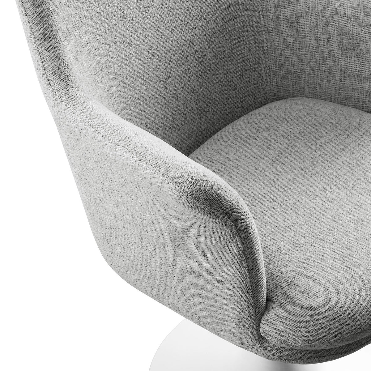 Lippa Swivel Dining Upholstered Armchair by Modway