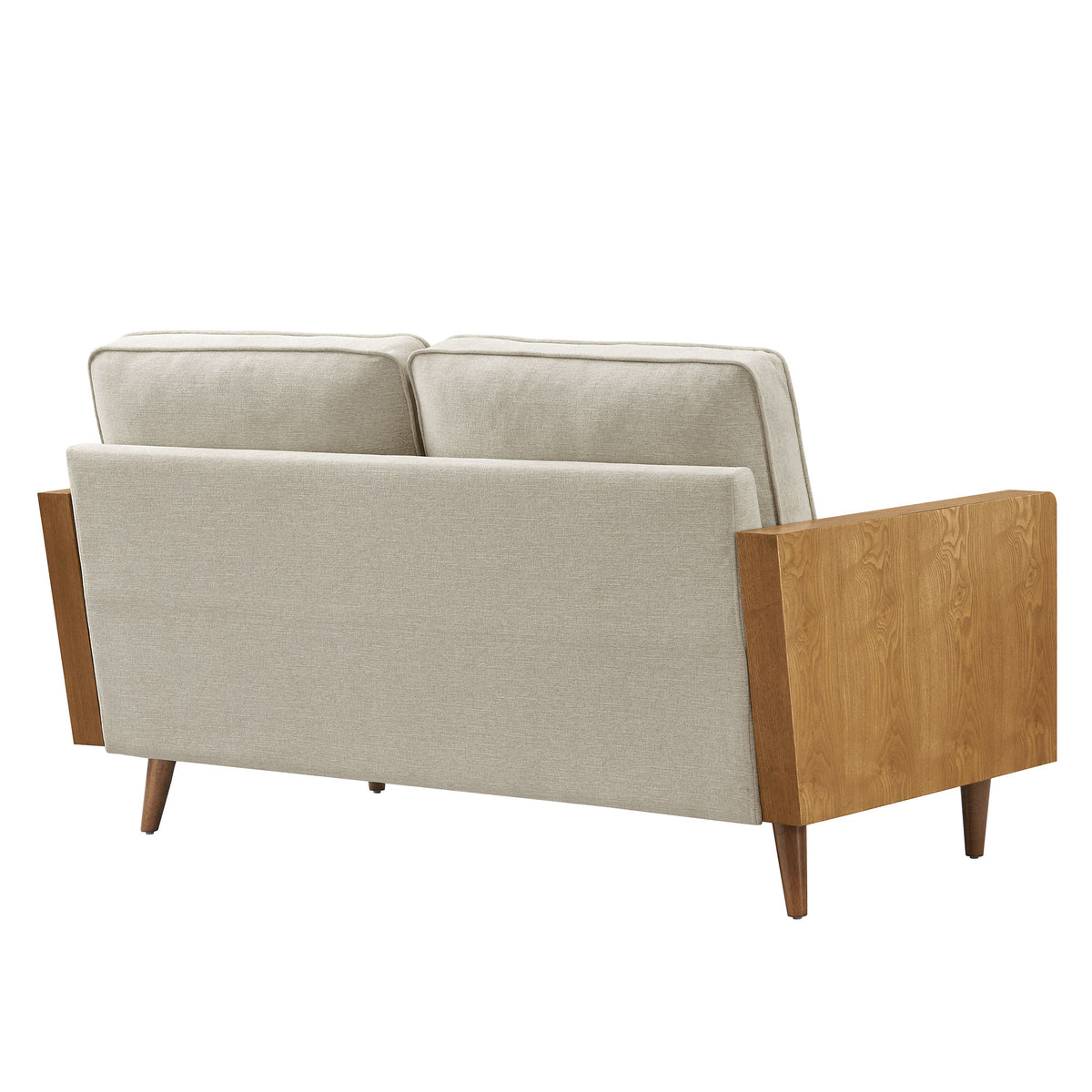 Kellan Heathered Weave Fabric Loveseat by Modway