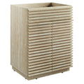 Render Faux Travertine Bathroom Vanity Cabinet (Sink Not Included) by Modway