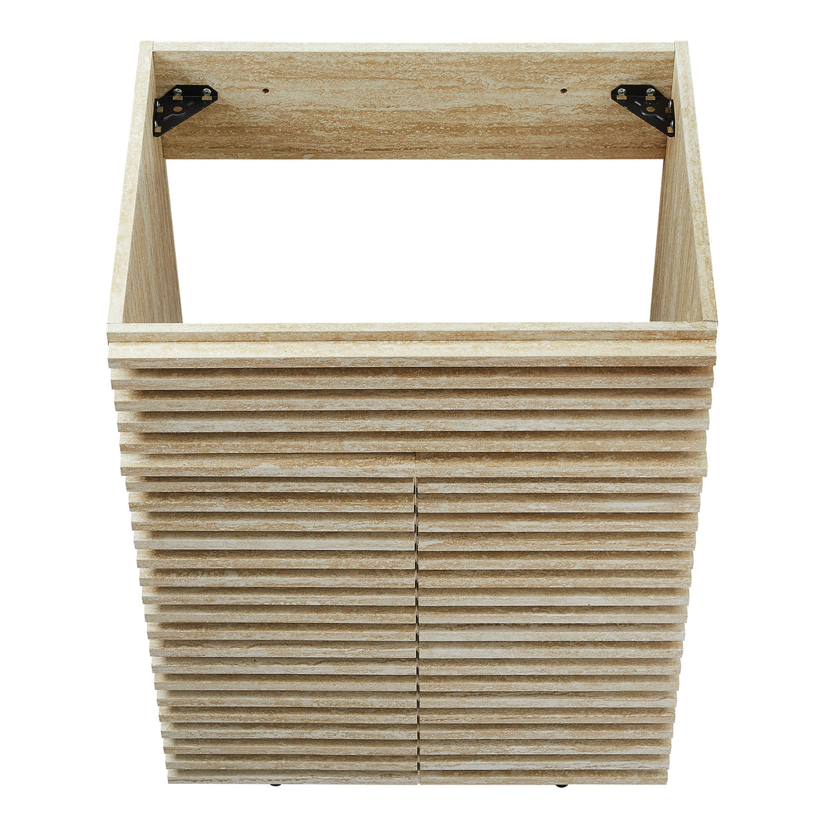 Render Faux Travertine Bathroom Vanity Cabinet (Sink Not Included) by Modway