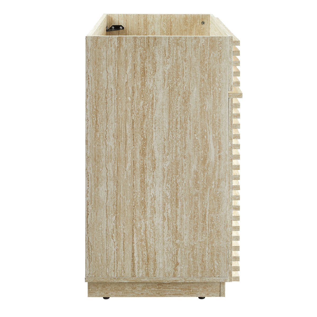 Render Faux Travertine Bathroom Vanity Cabinet (Sink Not Included) by Modway