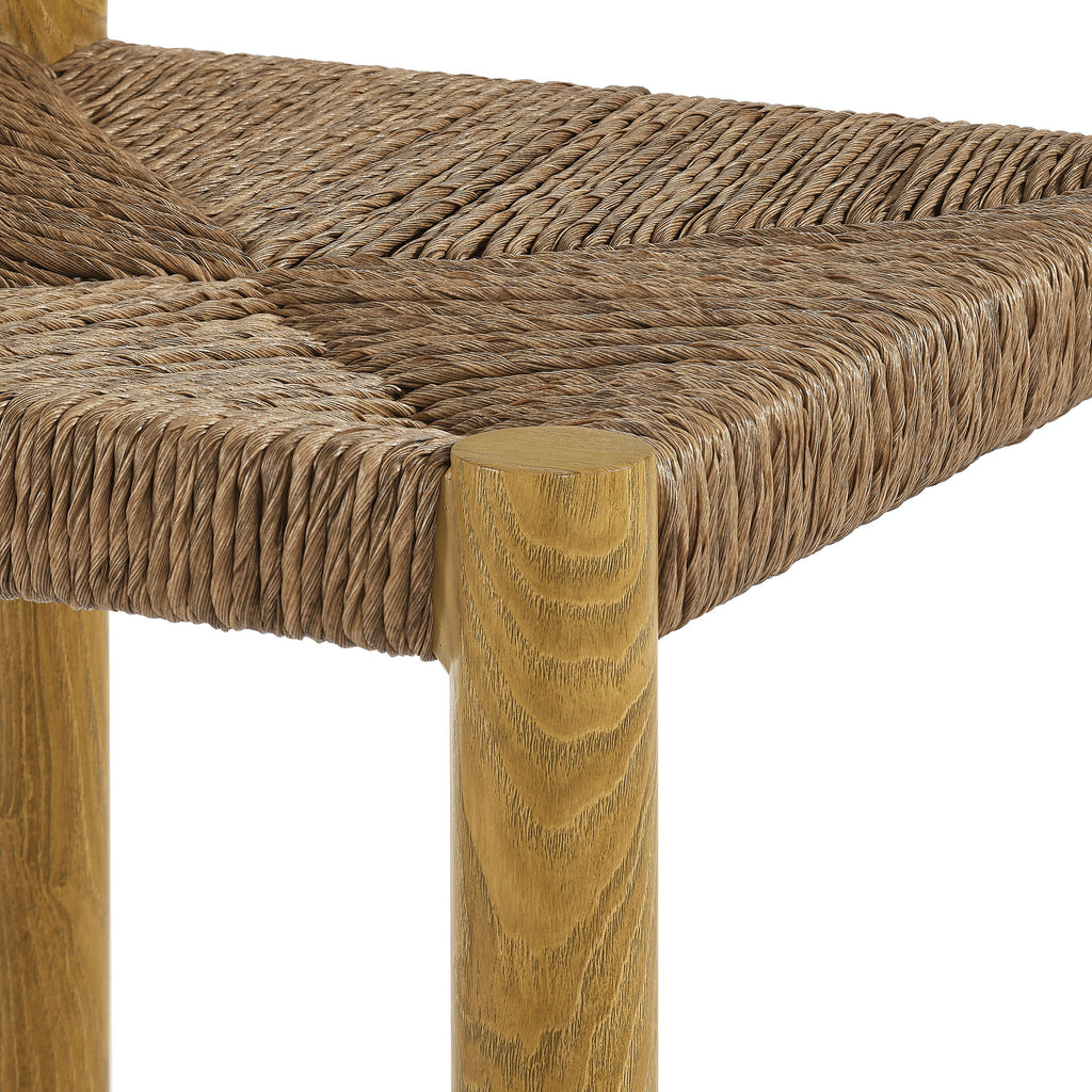 Parkland Outdoor Patio Rattan and Aluminum Bar Stools Set of 2 by Modway