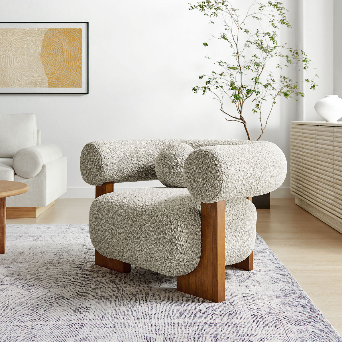 Jace Boucle Accent Chair by Modway