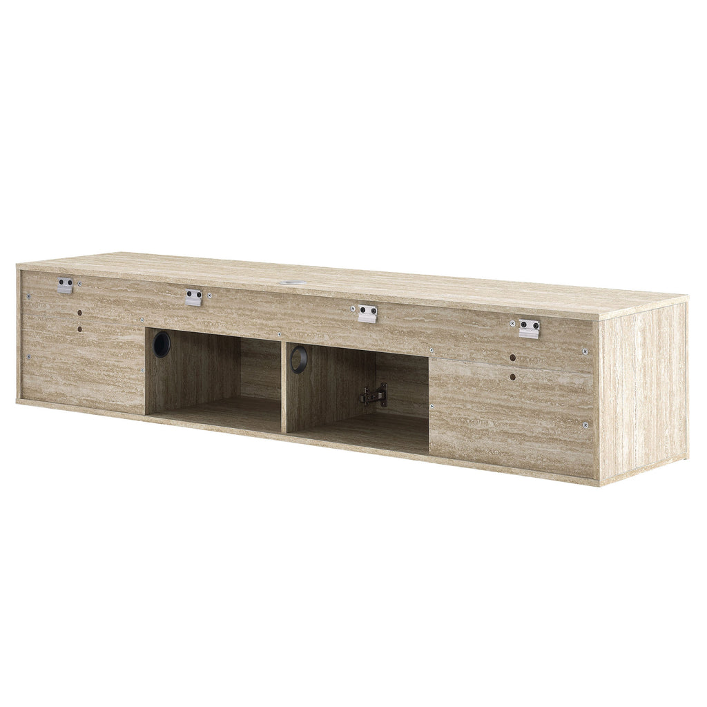 Terra 71" Wall-Mounted TV Stand by Modway