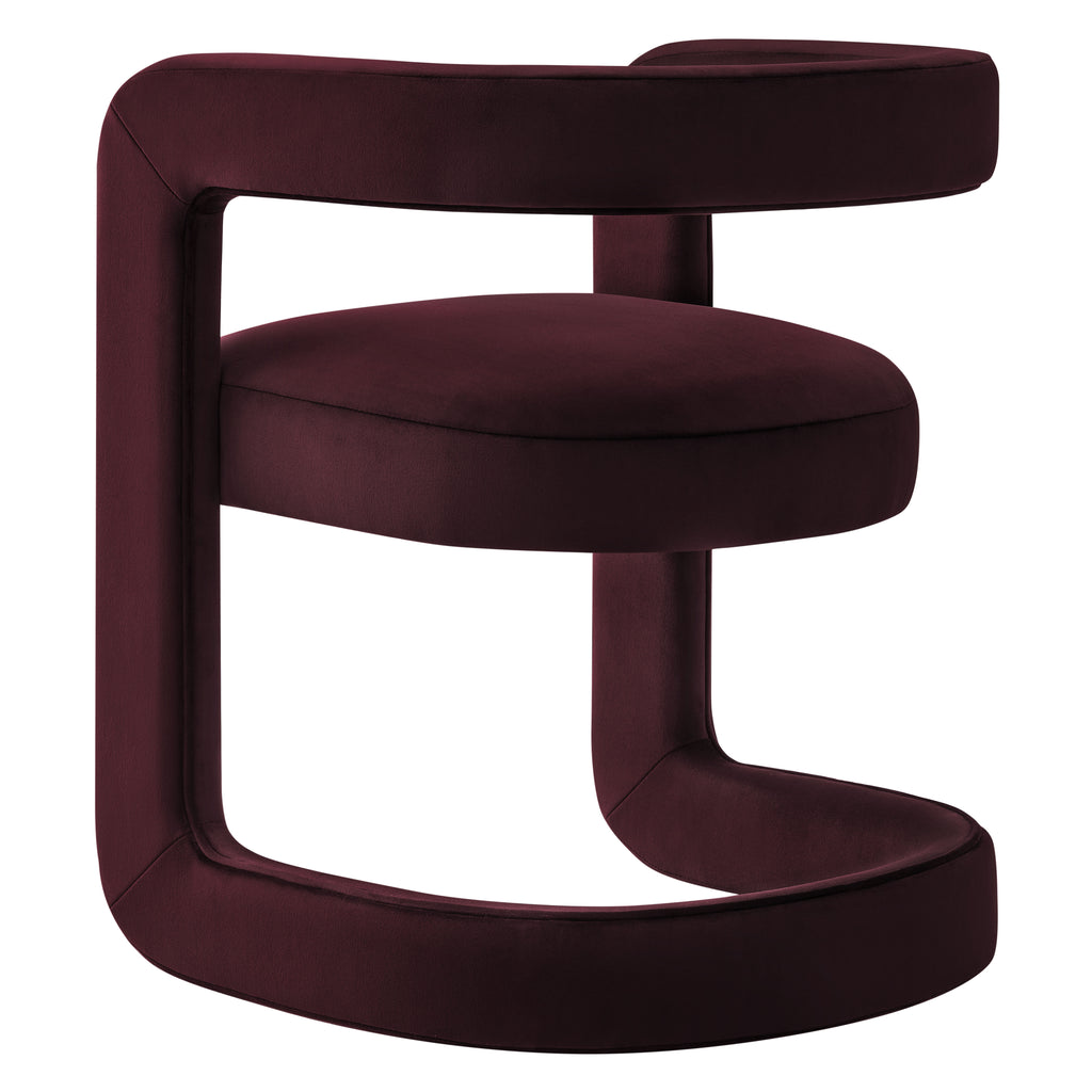 Winslow Barrel Performance Velvet Dining Chair by Modway