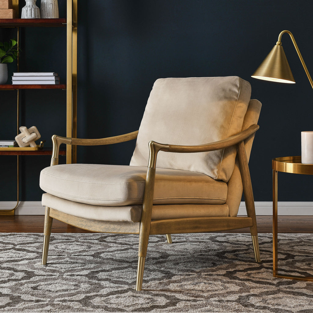 Langford Performance Velvet Accent Armchair by Modway