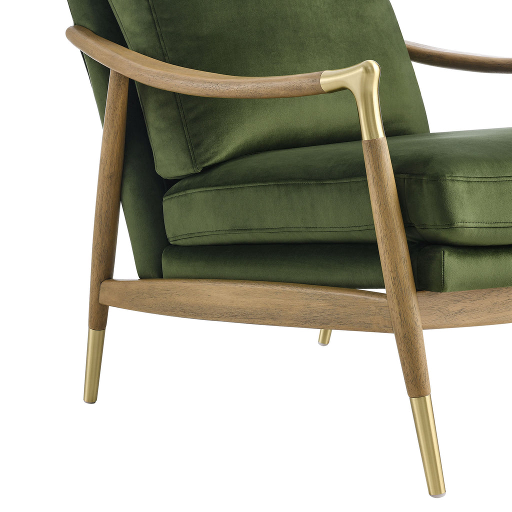 Langford Performance Velvet Accent Armchair by Modway