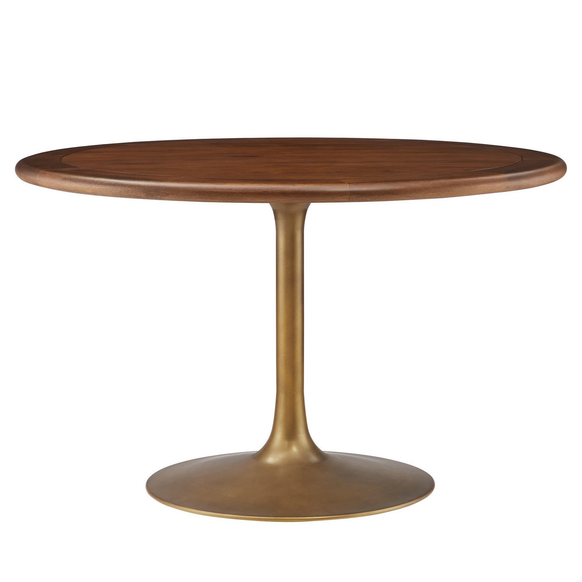 Lippa Round Pedestal Solid Wood Dining Table by Modway