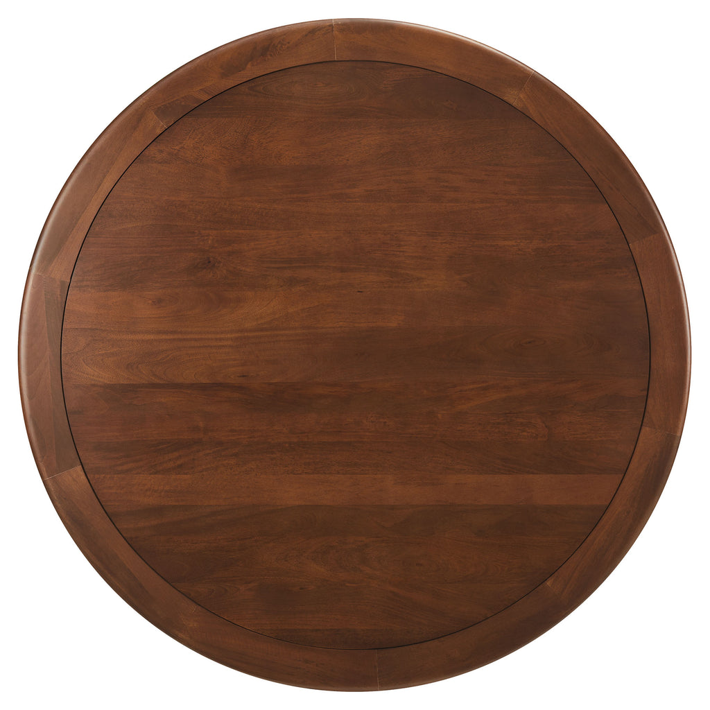 Lippa Round Pedestal Solid Wood Dining Table by Modway