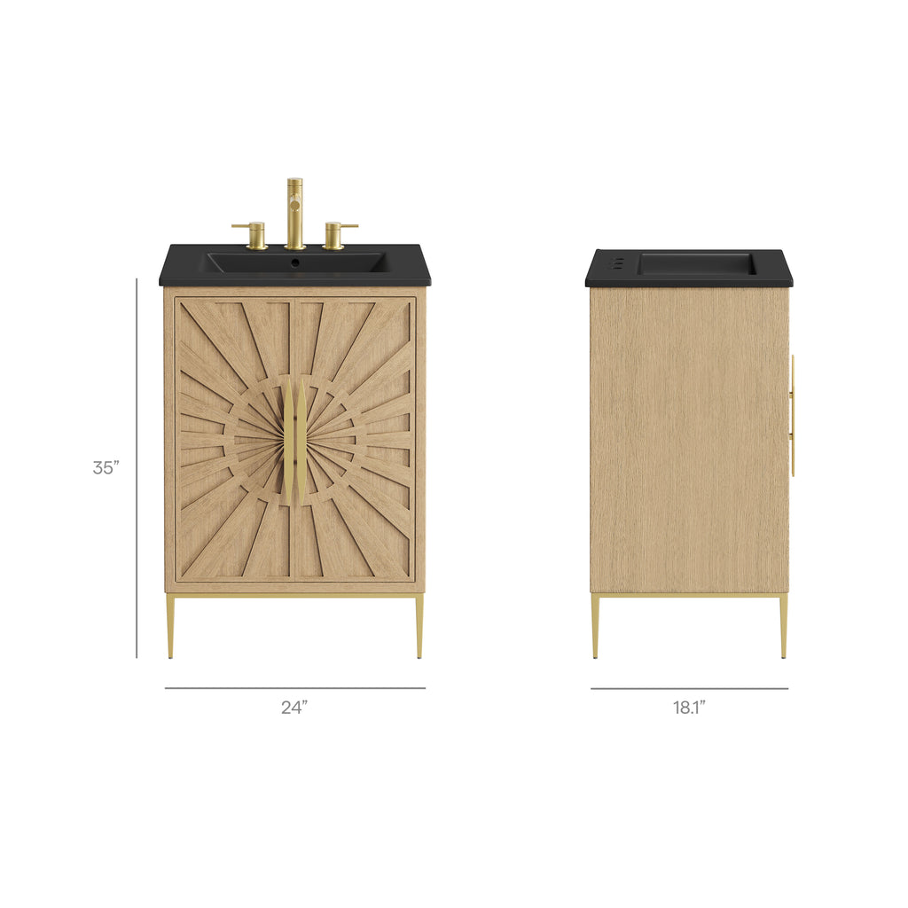 Awaken Bathroom Vanity by Modway