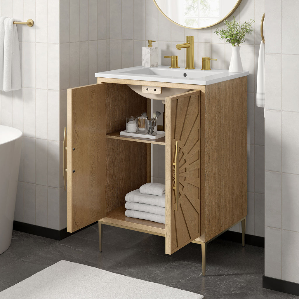 Awaken Bathroom Vanity by Modway
