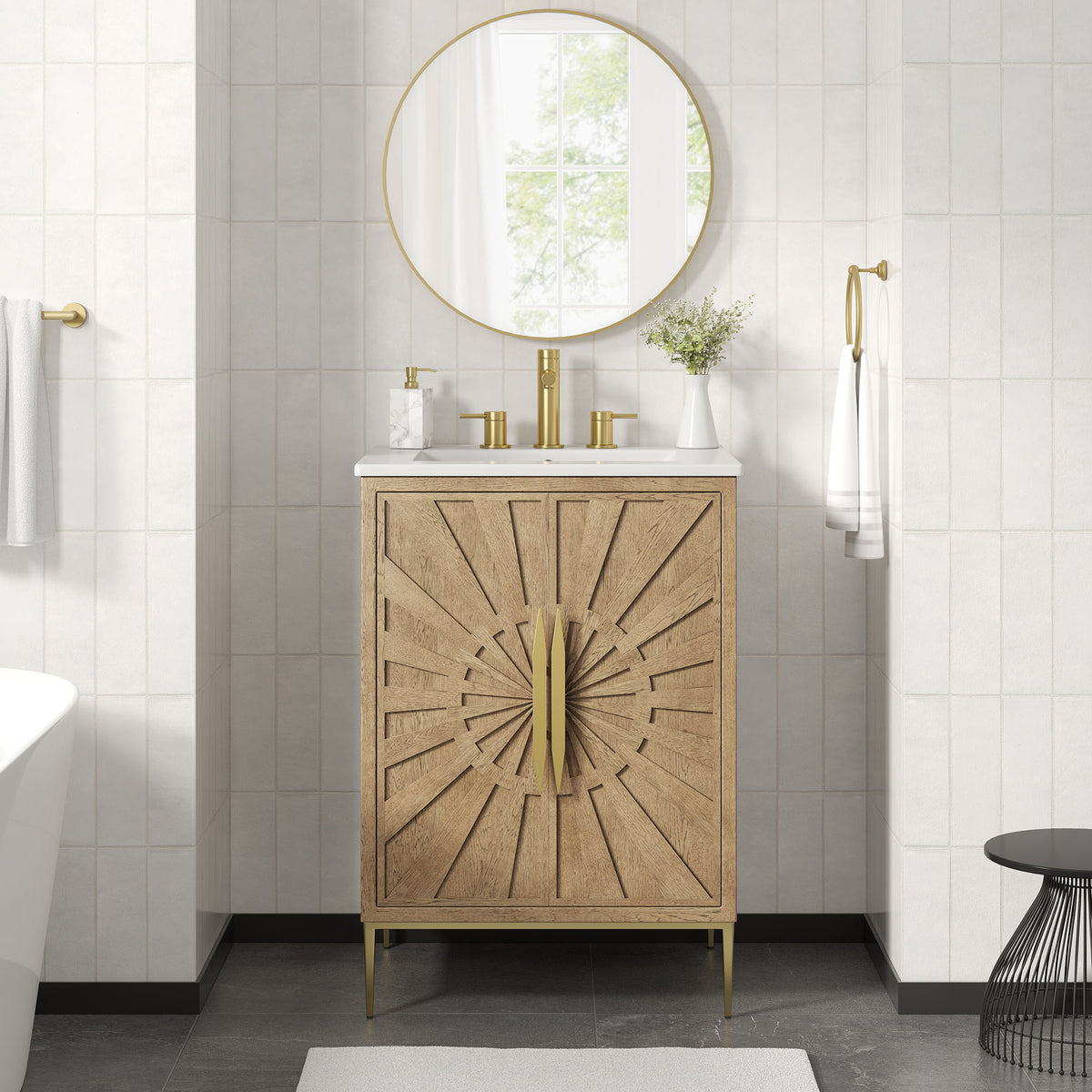 Awaken Bathroom Vanity by Modway