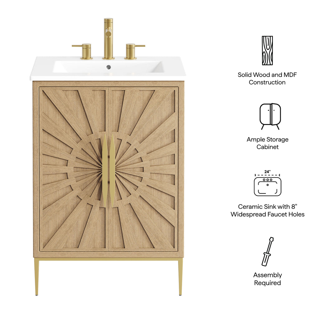 Awaken Bathroom Vanity by Modway