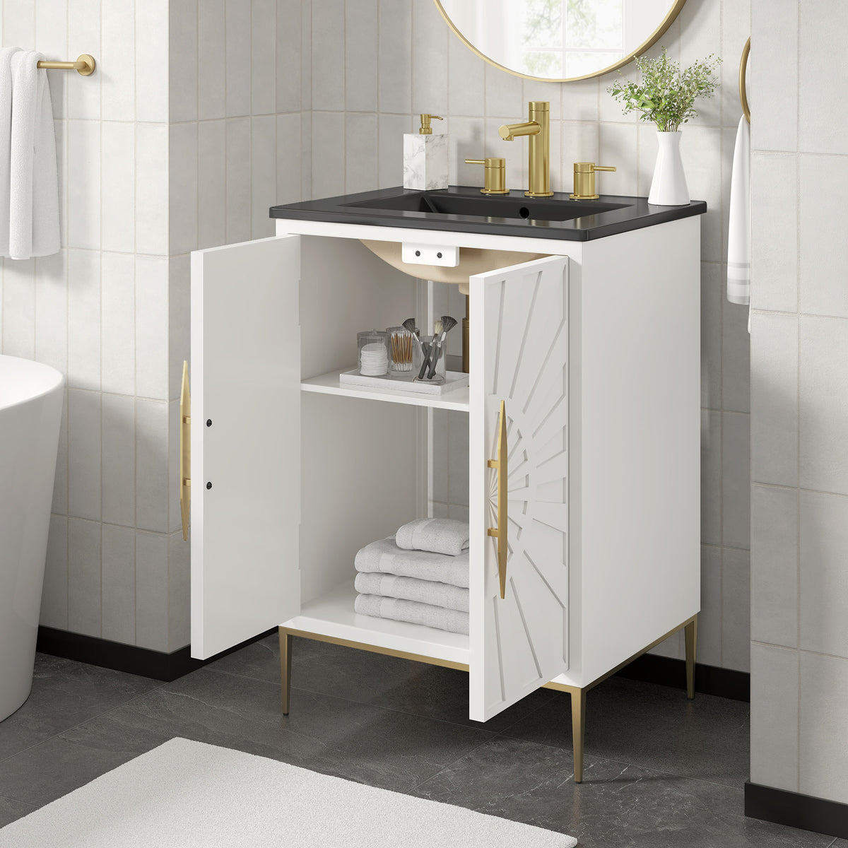 Awaken Bathroom Vanity by Modway