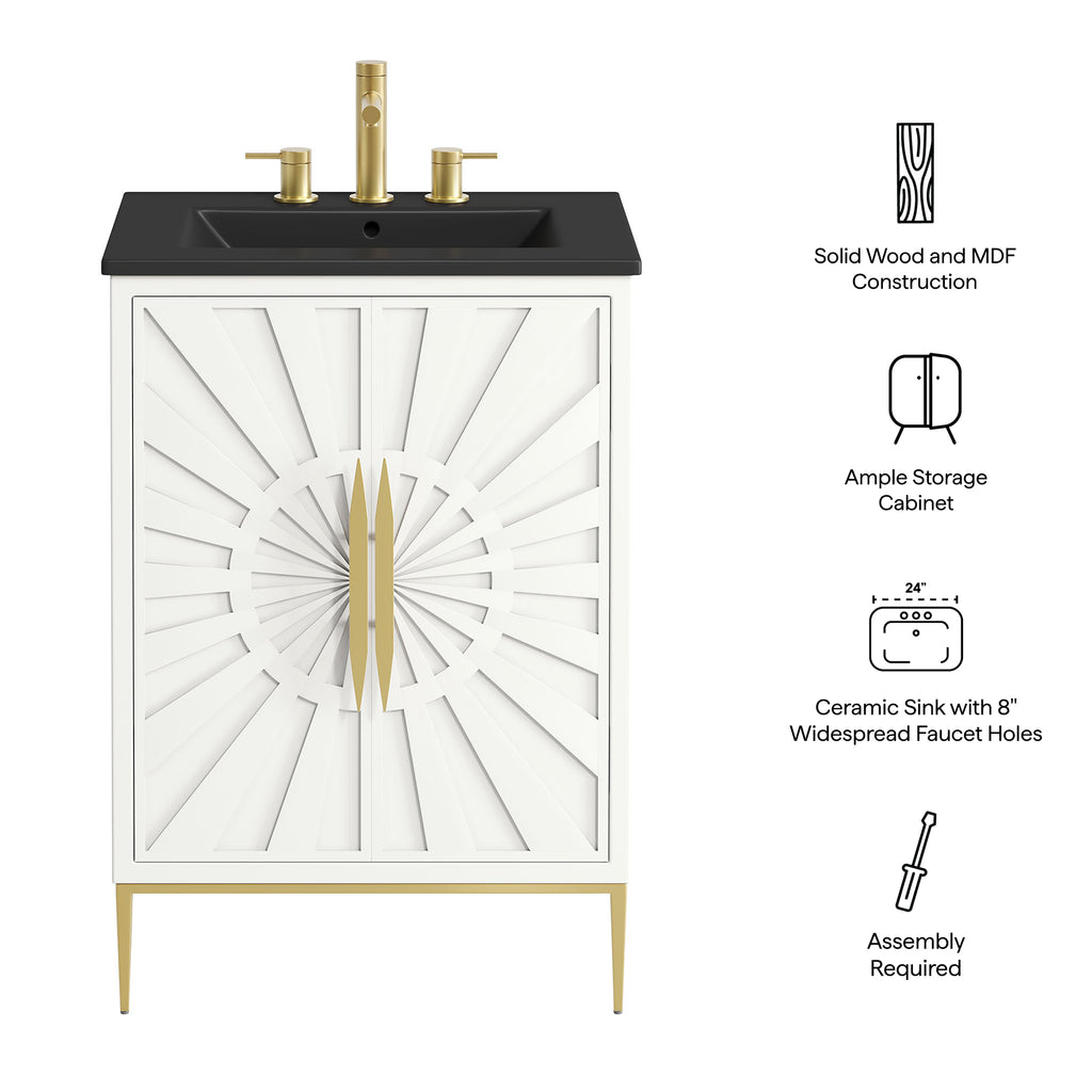 Awaken Bathroom Vanity by Modway
