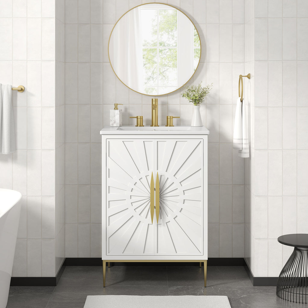 Awaken Bathroom Vanity by Modway