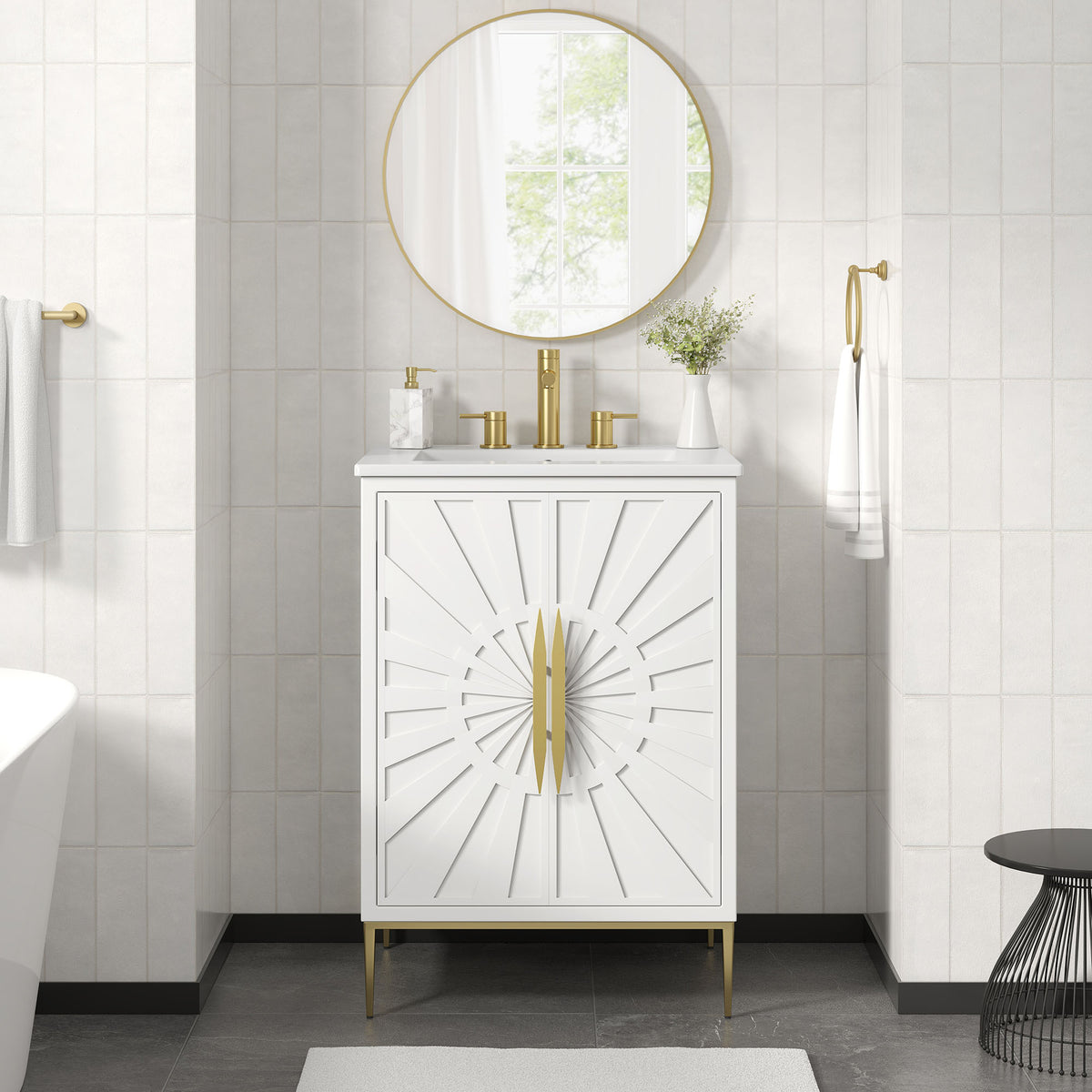 Awaken Bathroom Vanity by Modway