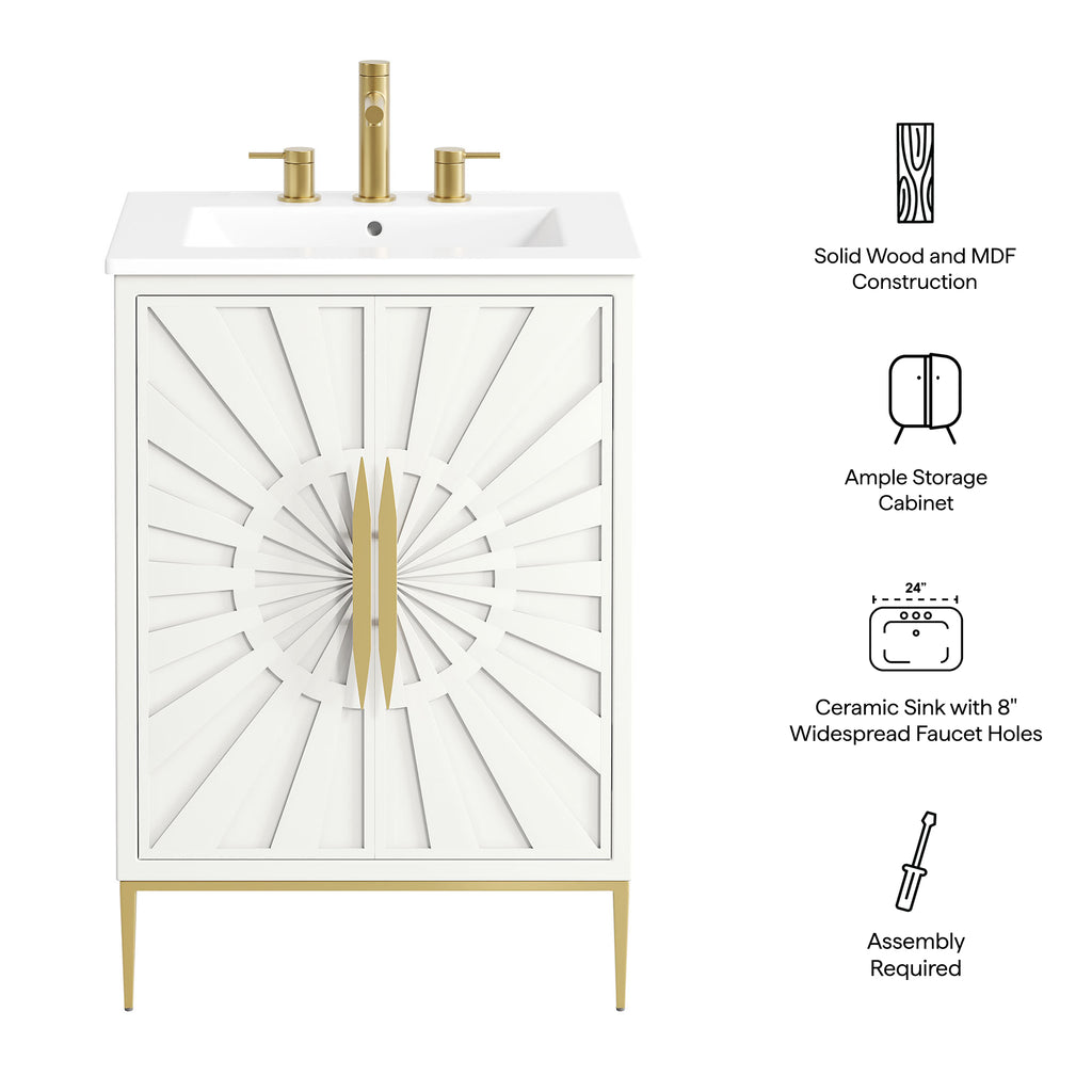 Awaken Bathroom Vanity by Modway