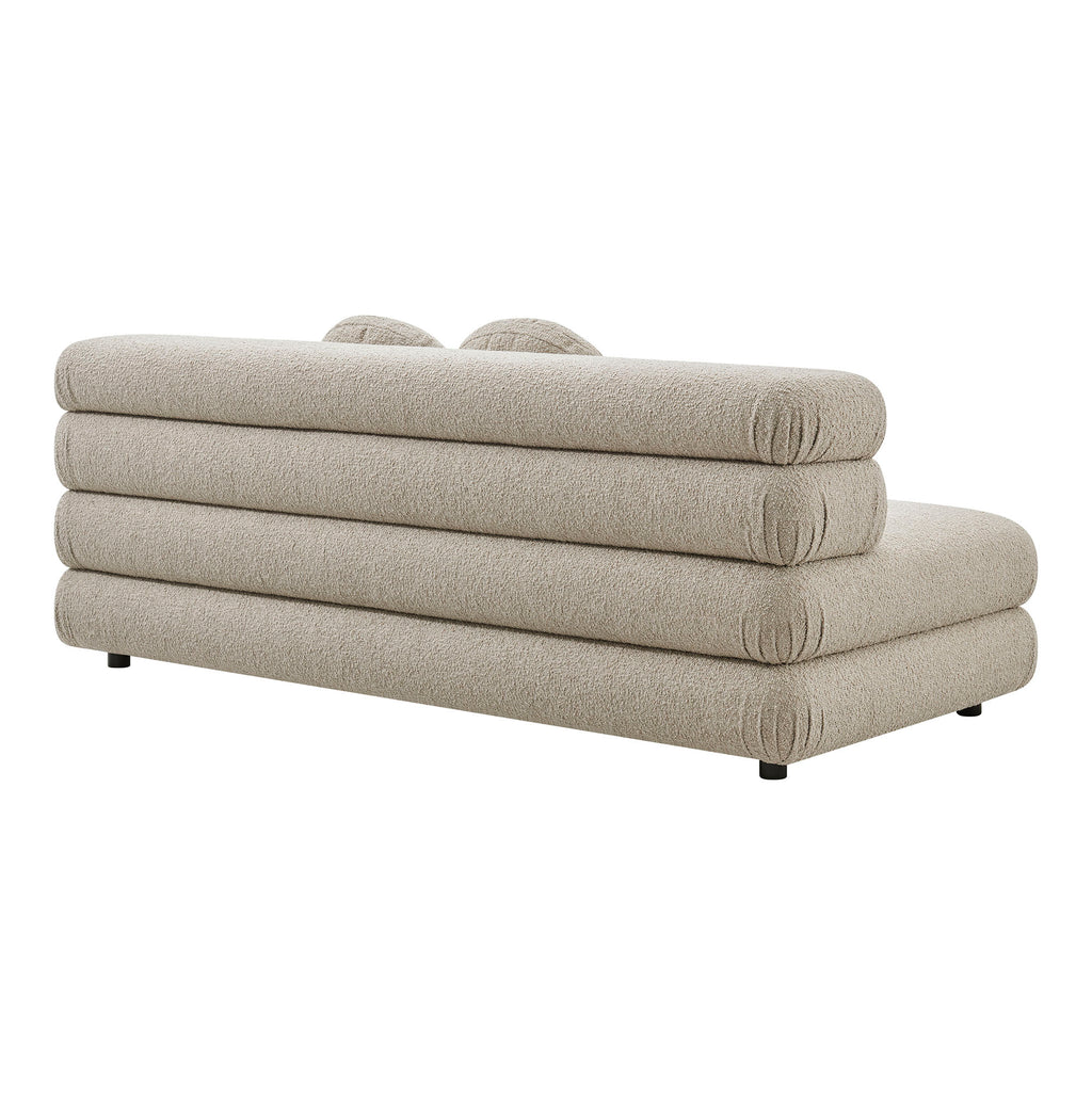 Jubilee Upholstered Modular Armless Loveseat by Modway
