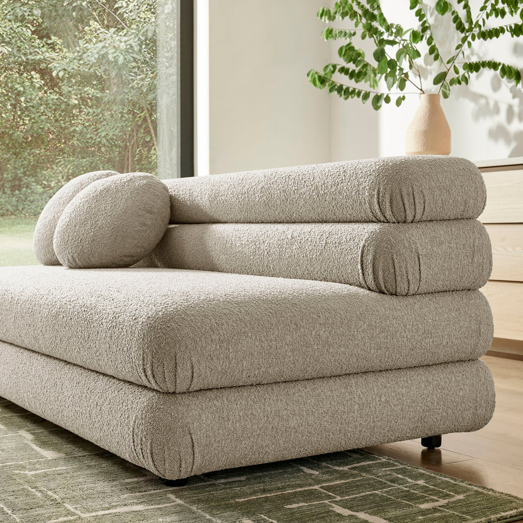 Jubilee Upholstered Modular Armless Loveseat by Modway