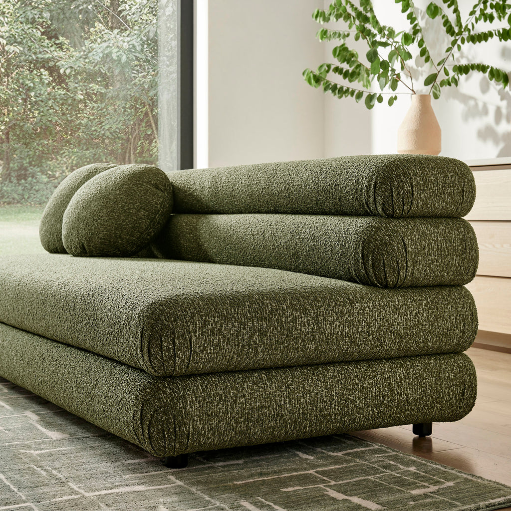 Jubilee Upholstered Modular Armless Loveseat by Modway
