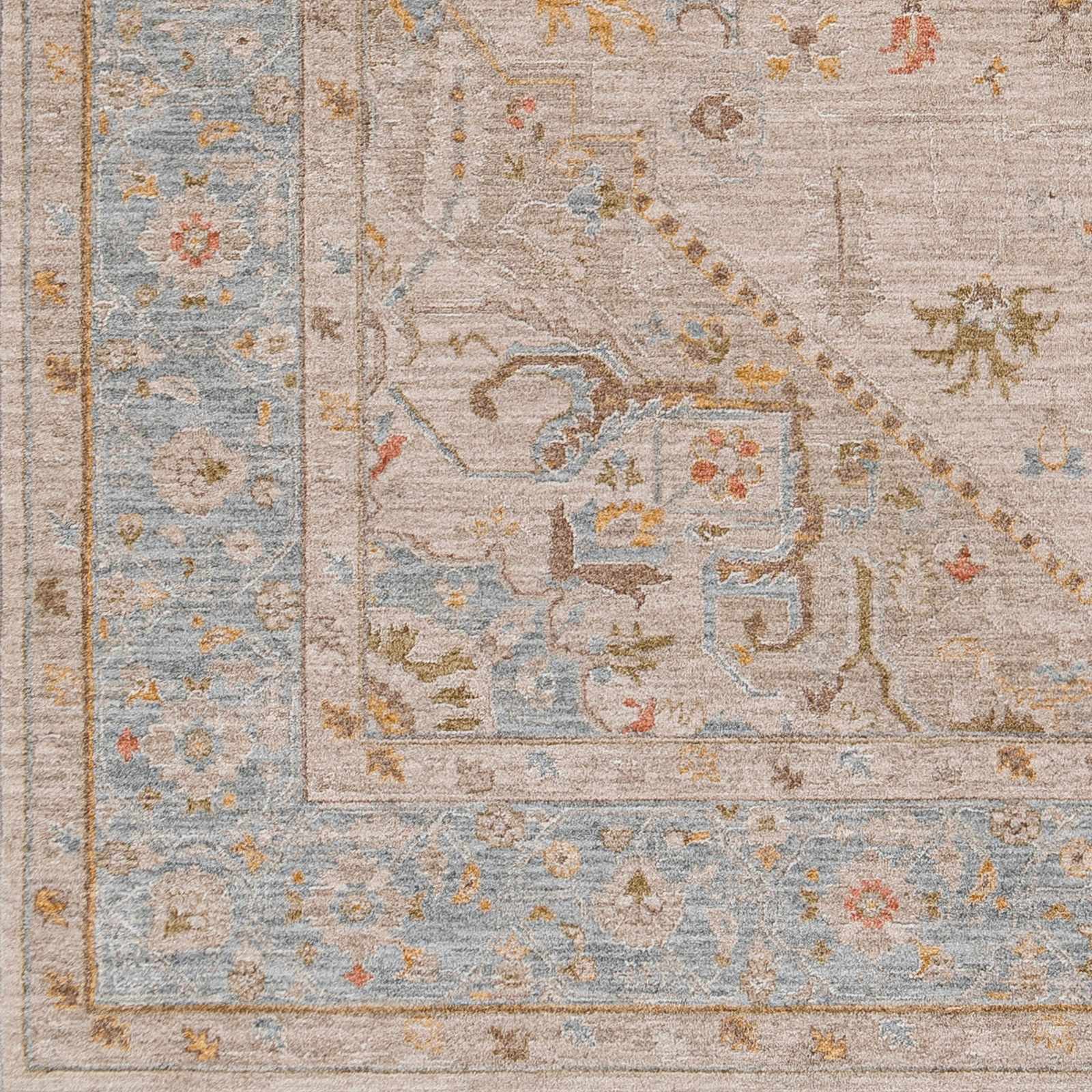 Ehan Cream Thick Luxe Oushak Rug