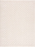 Leryn Ivory Checkered Area Rug