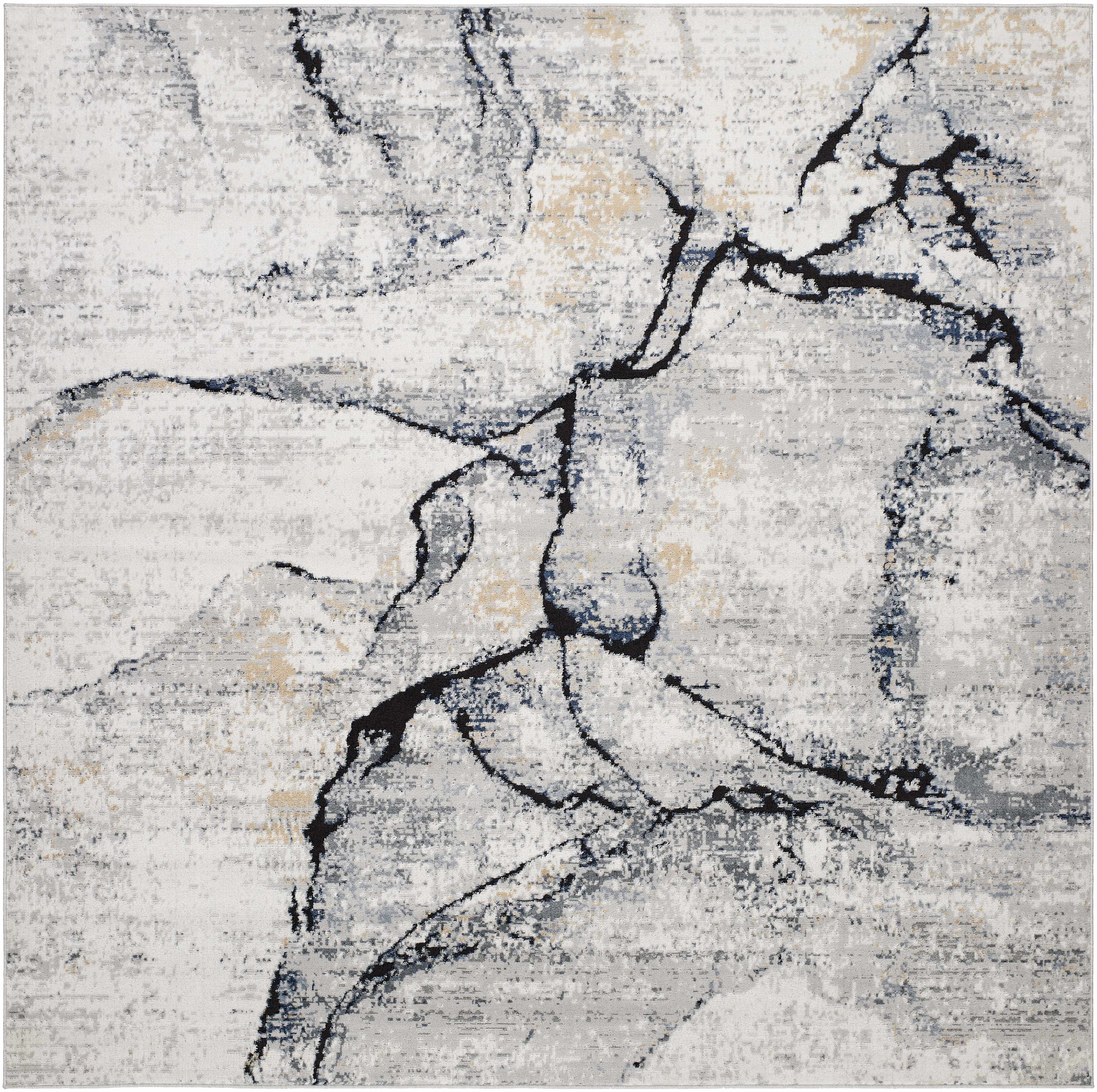 Fremantle Gray Marble Rug