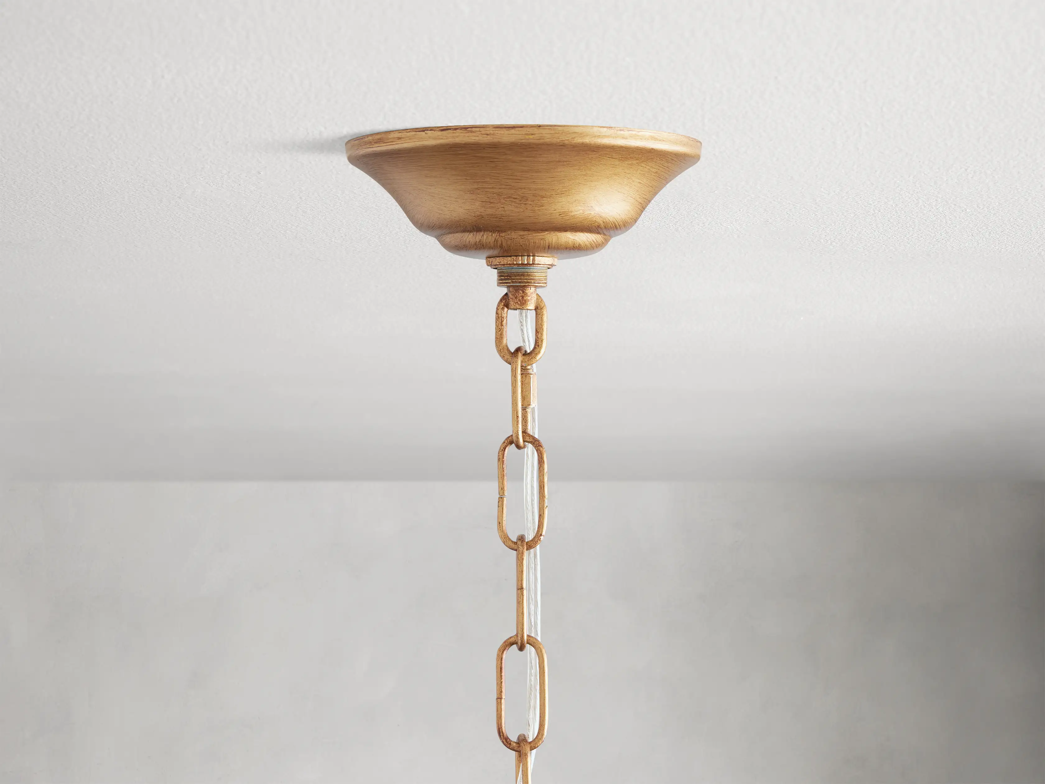 Large Crystal Floral Chandelier Iron Gold Leaf Ceiling Light