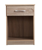 Charming Casual Nightstand In Sandle Wood
