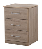 Elegant Contemporary Nightstand in Sandle Wood