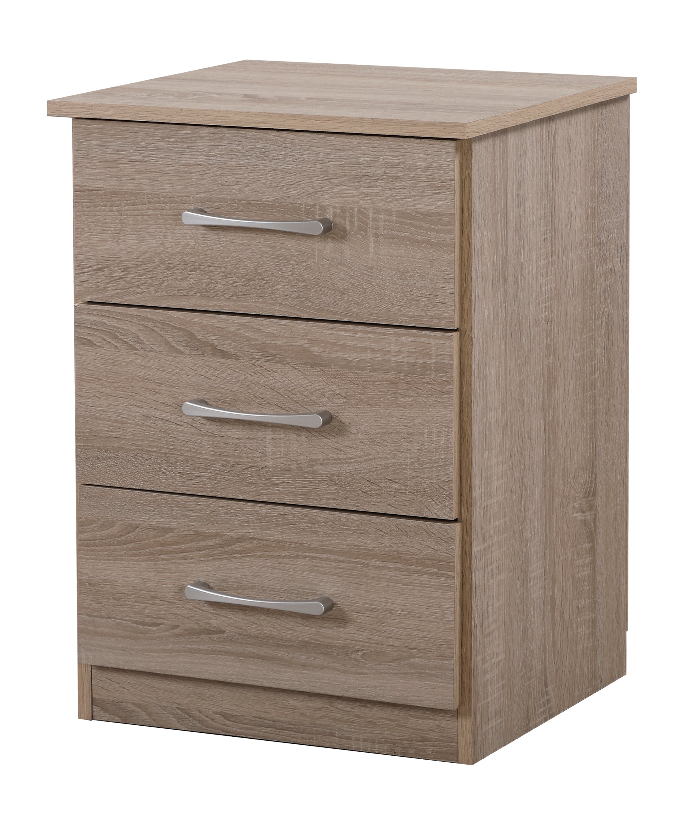 Elegant Contemporary Nightstand in Sandle Wood