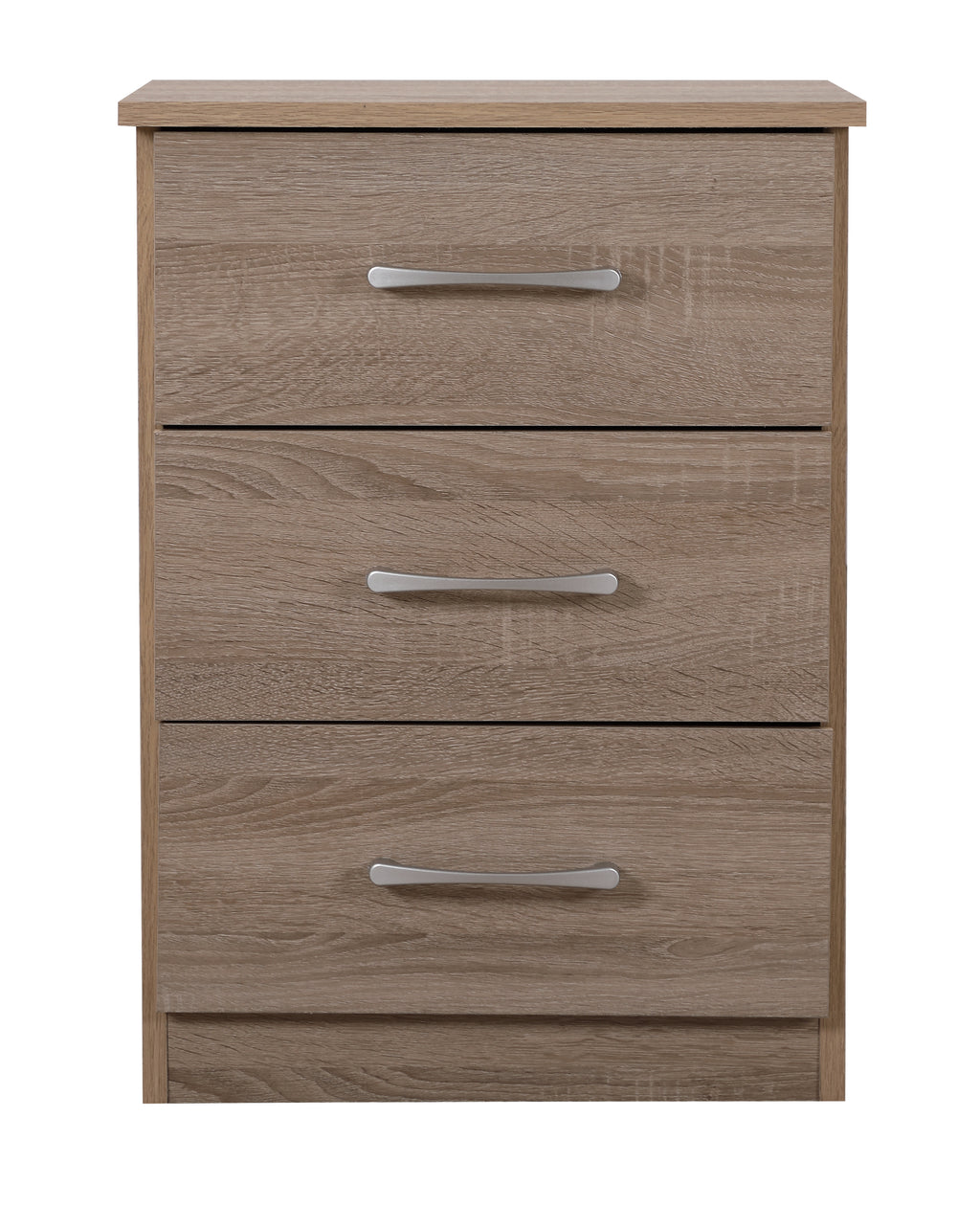 Elegant Contemporary Nightstand in Sandle Wood