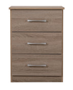 Elegant Contemporary Nightstand in Sandle Wood