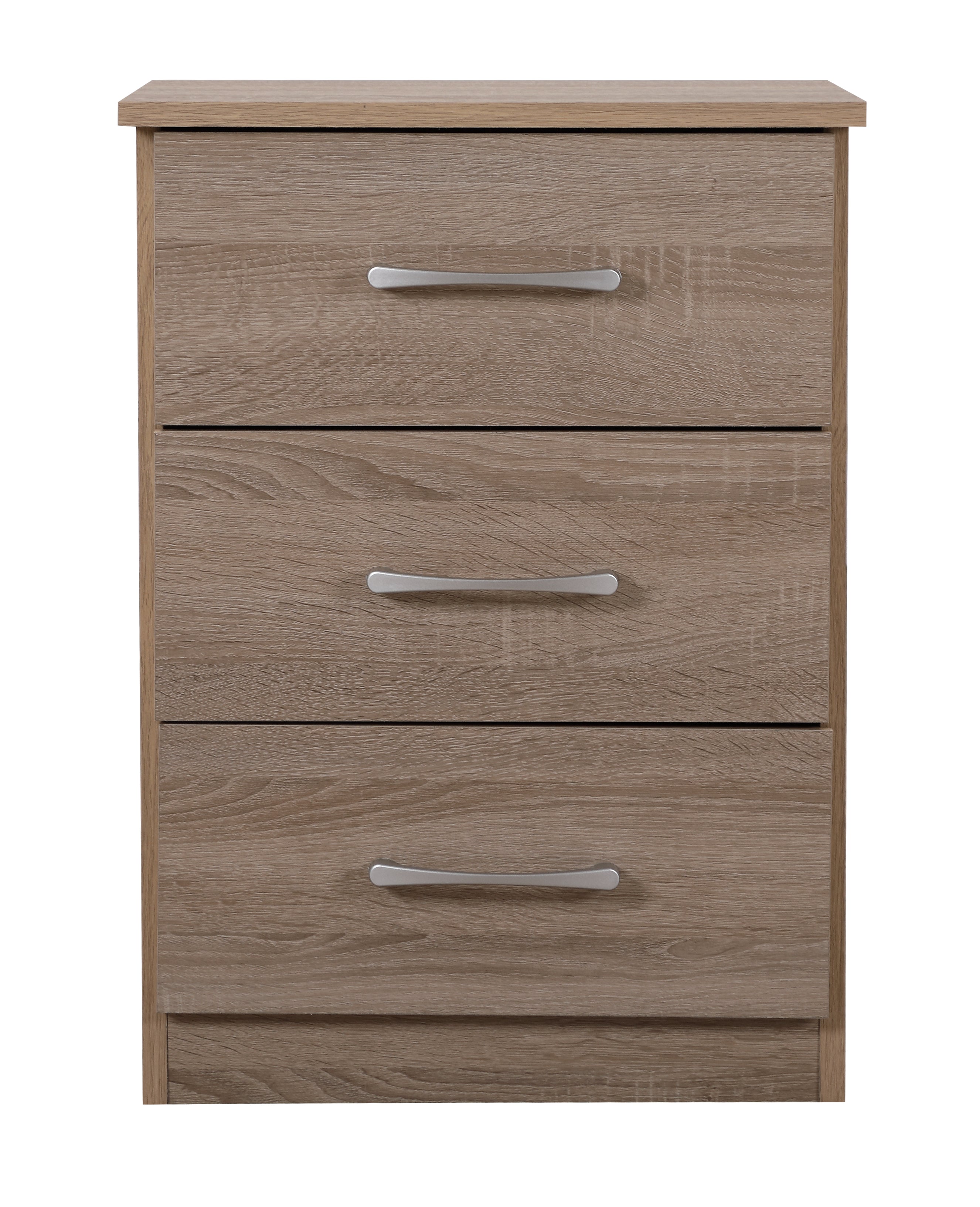 Elegant Contemporary Nightstand in Sandle Wood