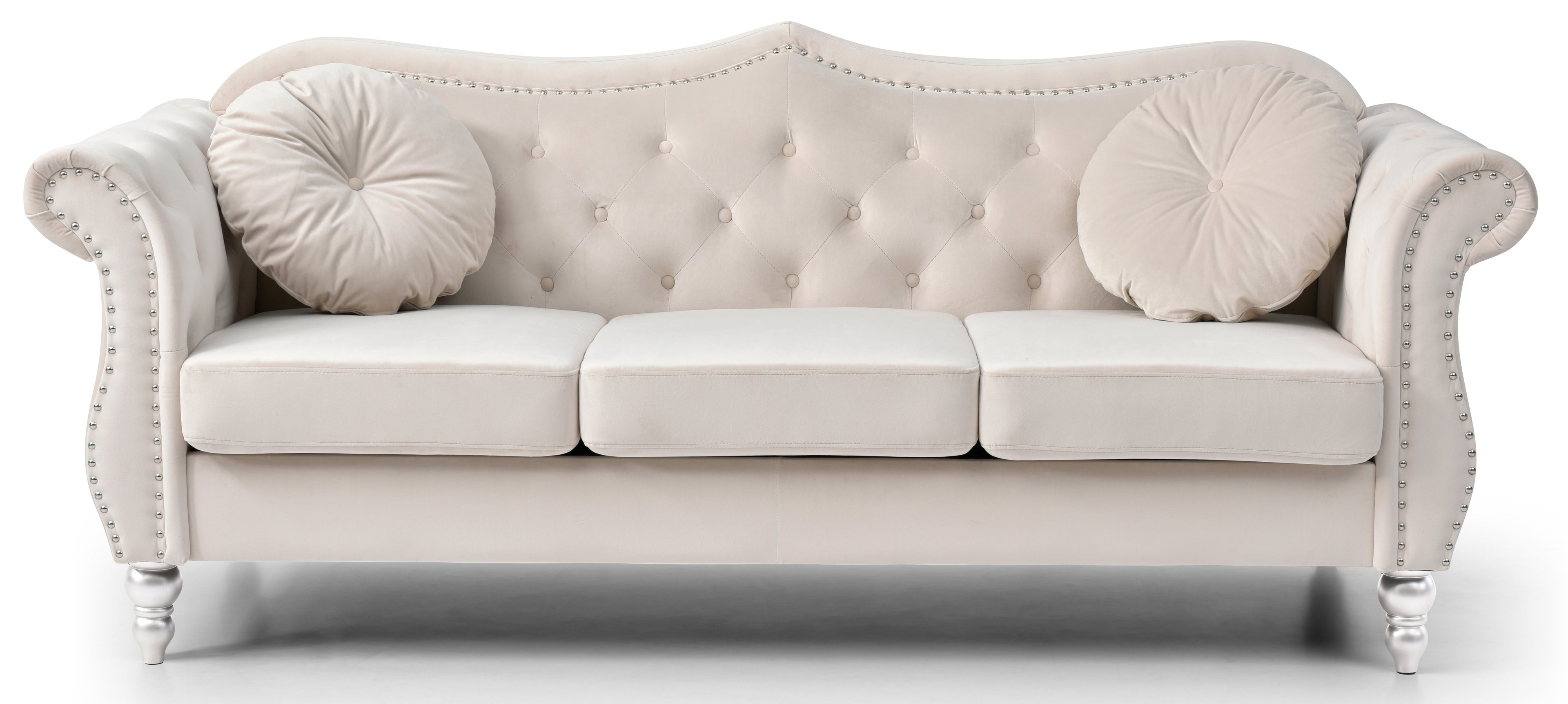Glory Furniture Hollywood G0667A-S Velvet Sofa