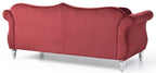 Hollywood G0669A-S Sofa in Burgundy