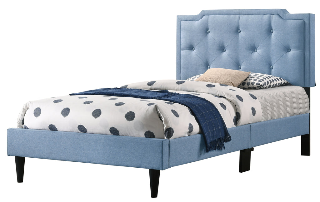 Stylish Twin Bed In Vibrant