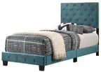 Charming Twin Bed In Refreshing Hue