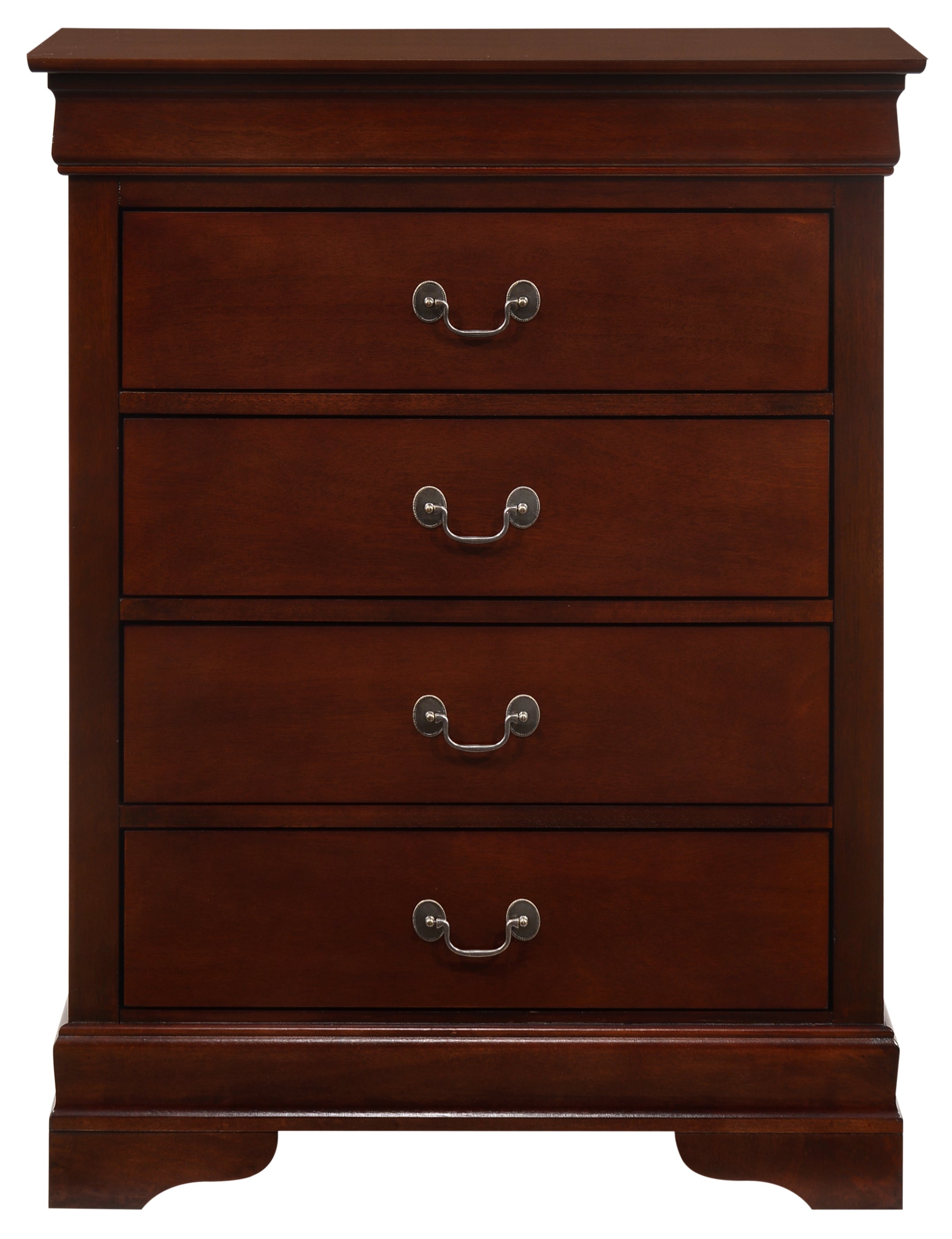 Louis Phillipe G3100-BC 4 Drawer Chest - Cherry