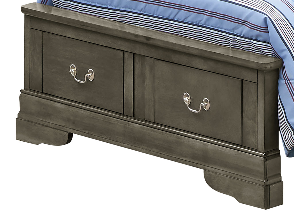 Elegant King Storage Bed