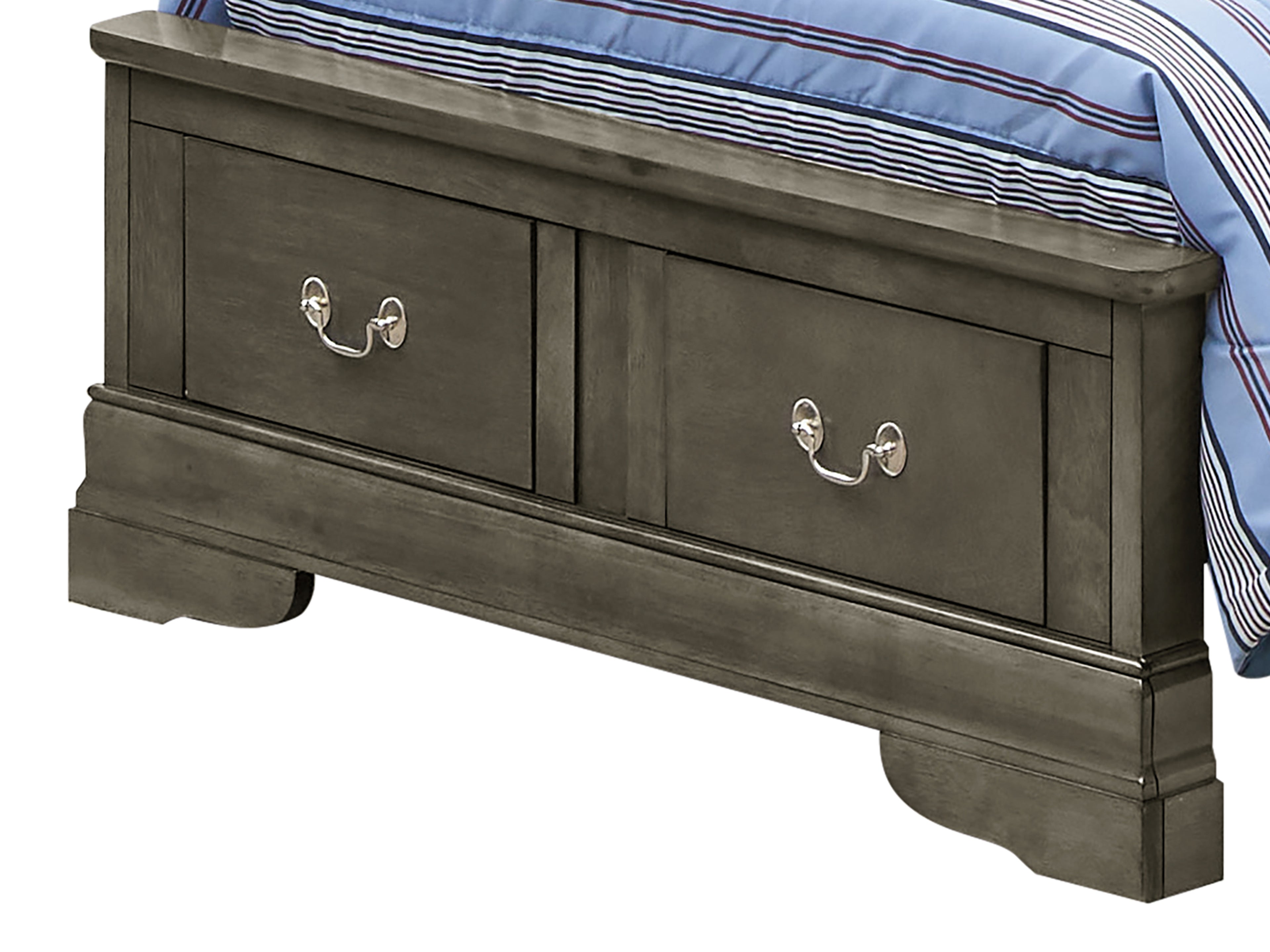 Elegant King Storage Bed
