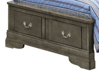 Elegant Traditional Twin Storage Bed