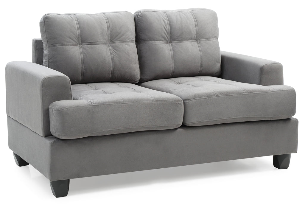 Cozy Transitional Loveseat