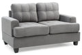 Cozy Transitional Loveseat