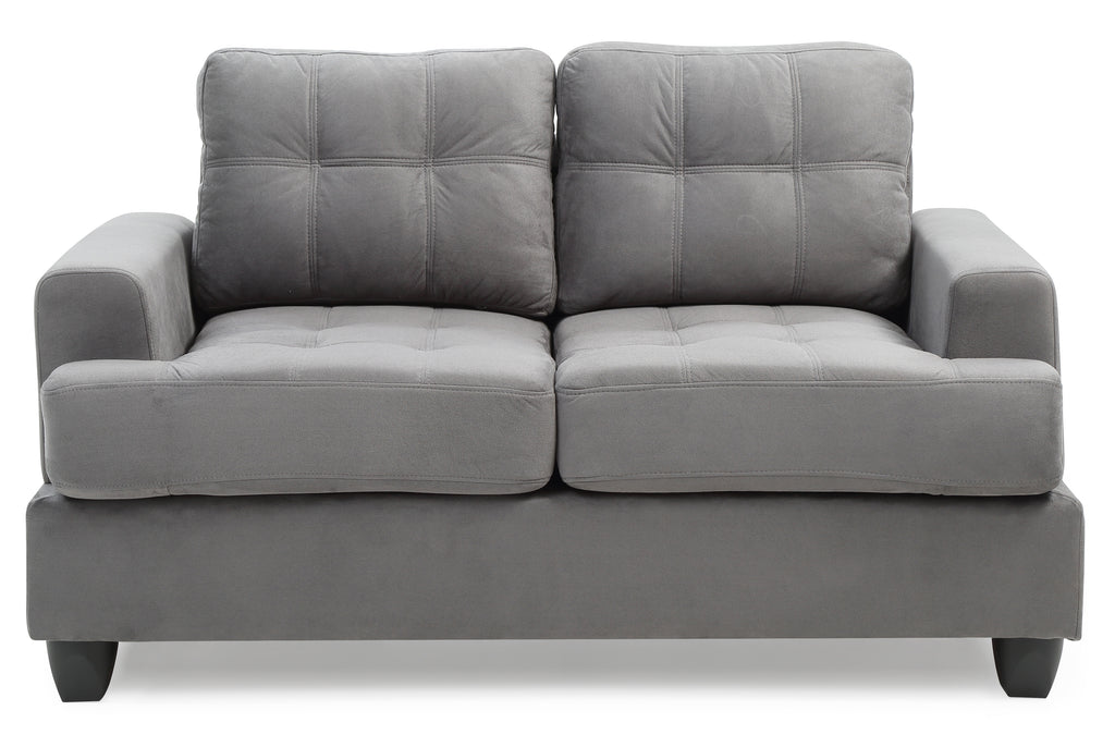 Cozy Transitional Loveseat
